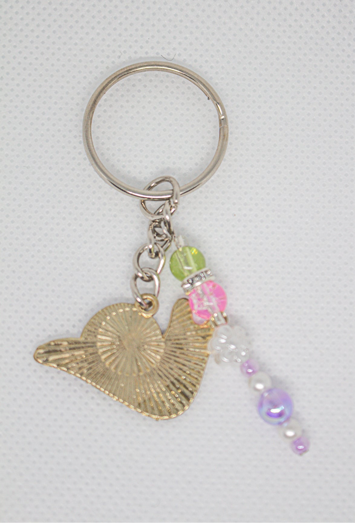 Snail Garden Keychain