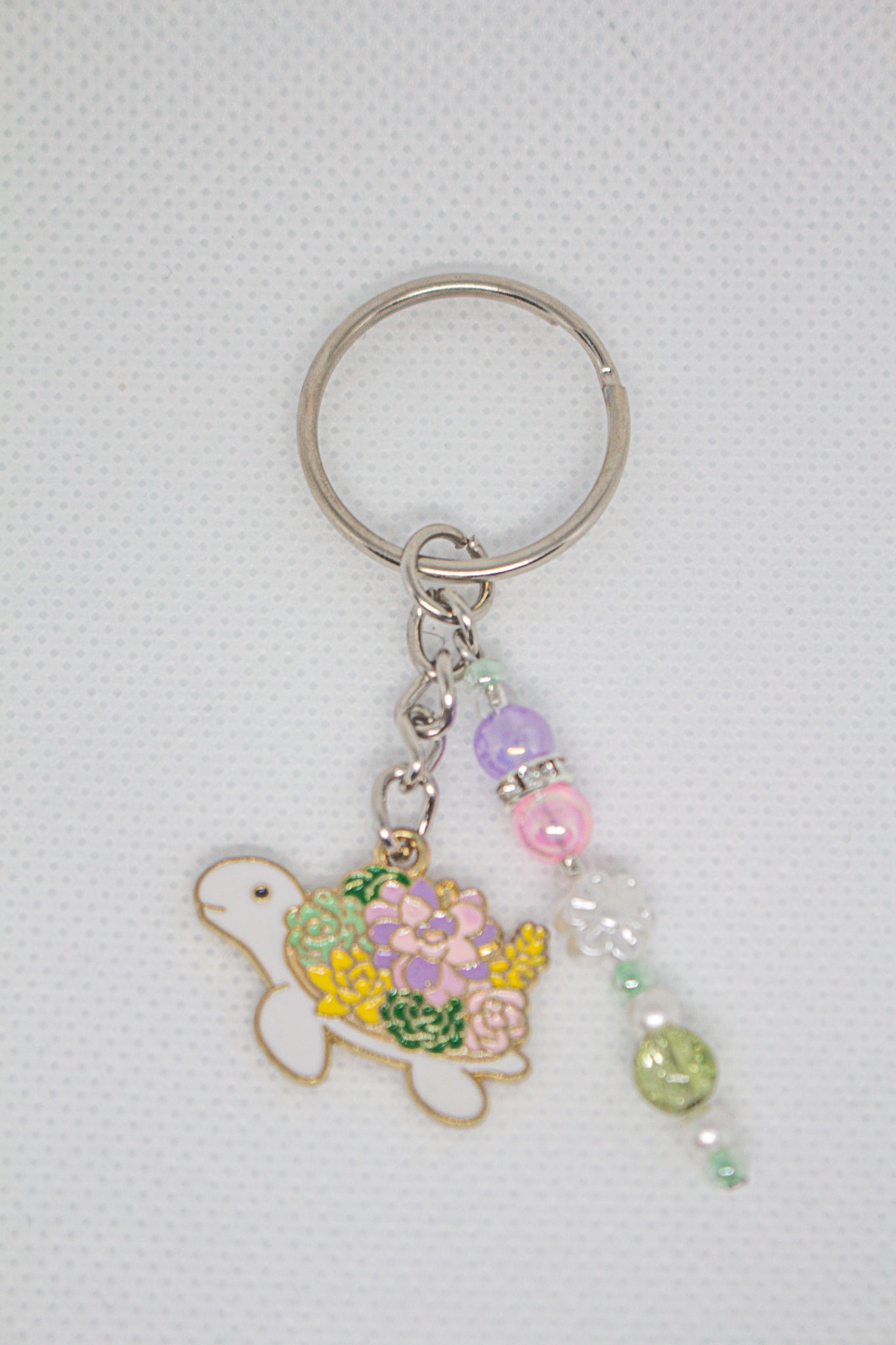 Turtle Garden Keychain