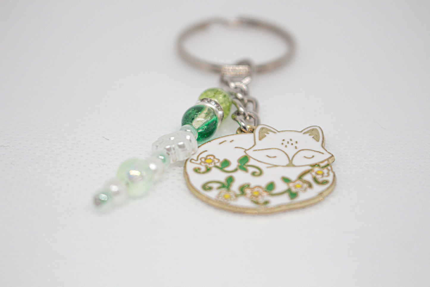 Fox Garden Keychain