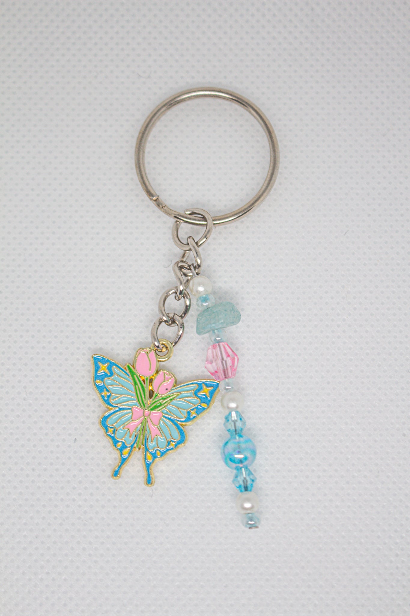 Butterfly Garden Keychain