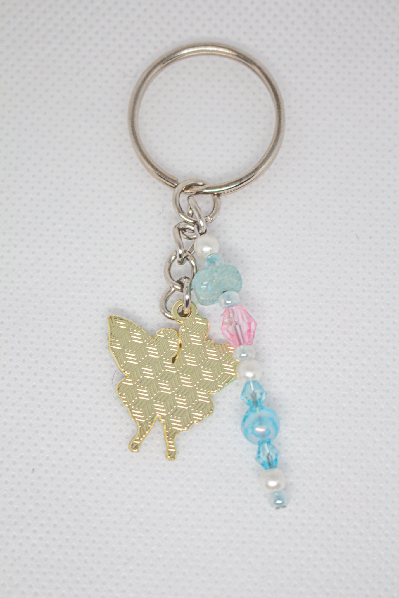 Butterfly Garden Keychain