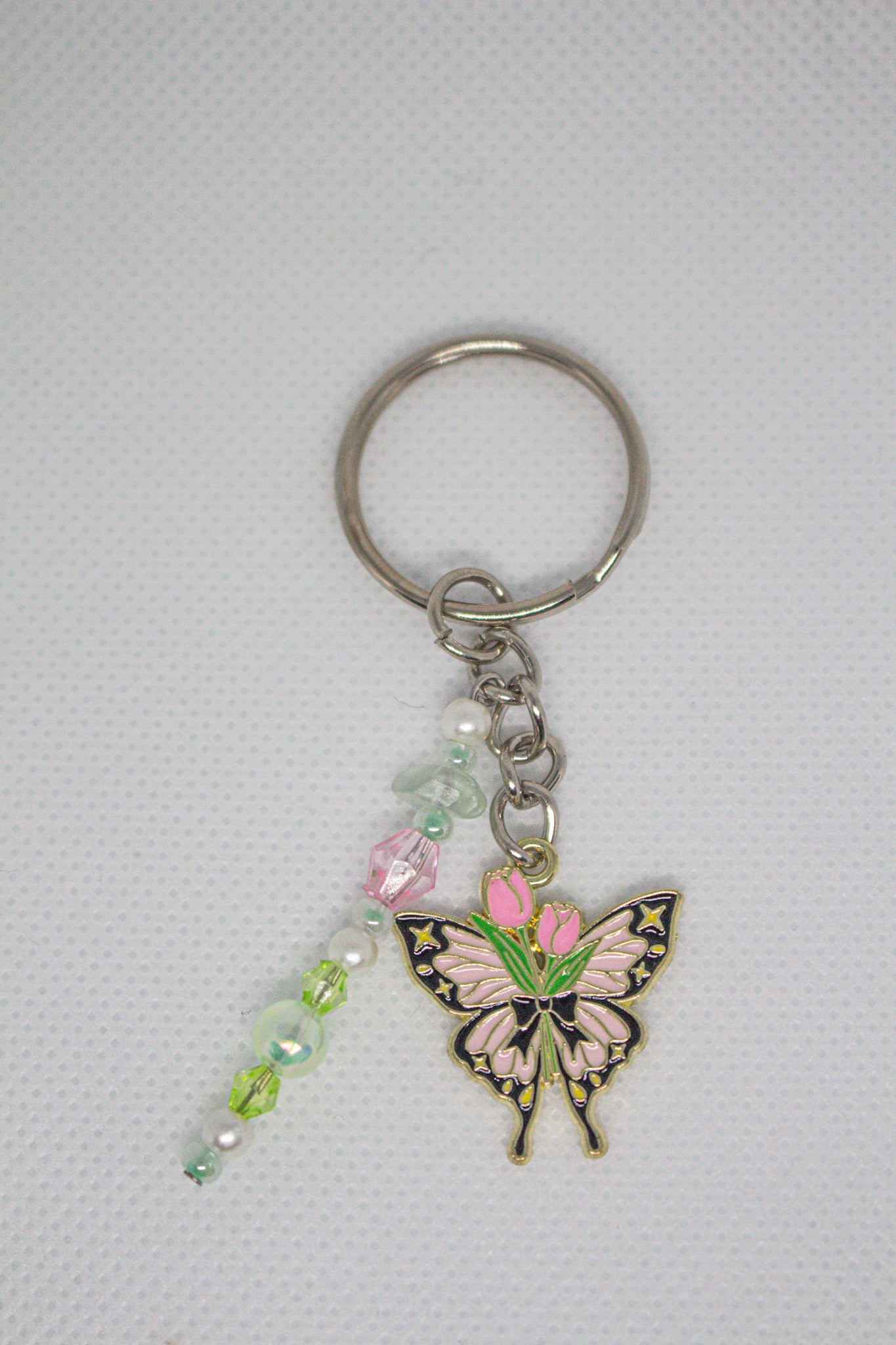Butterfly Garden Keychain