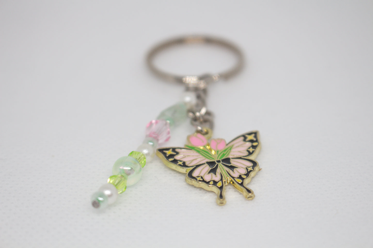 Butterfly Garden Keychain