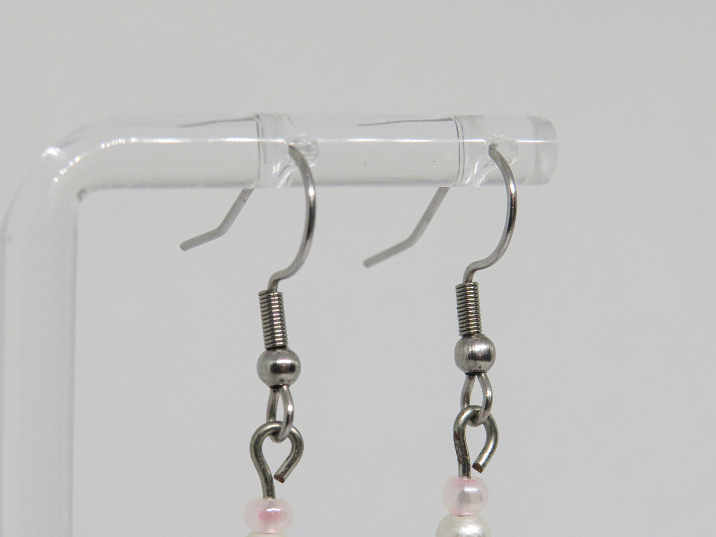 Purple and Gold Earrings
