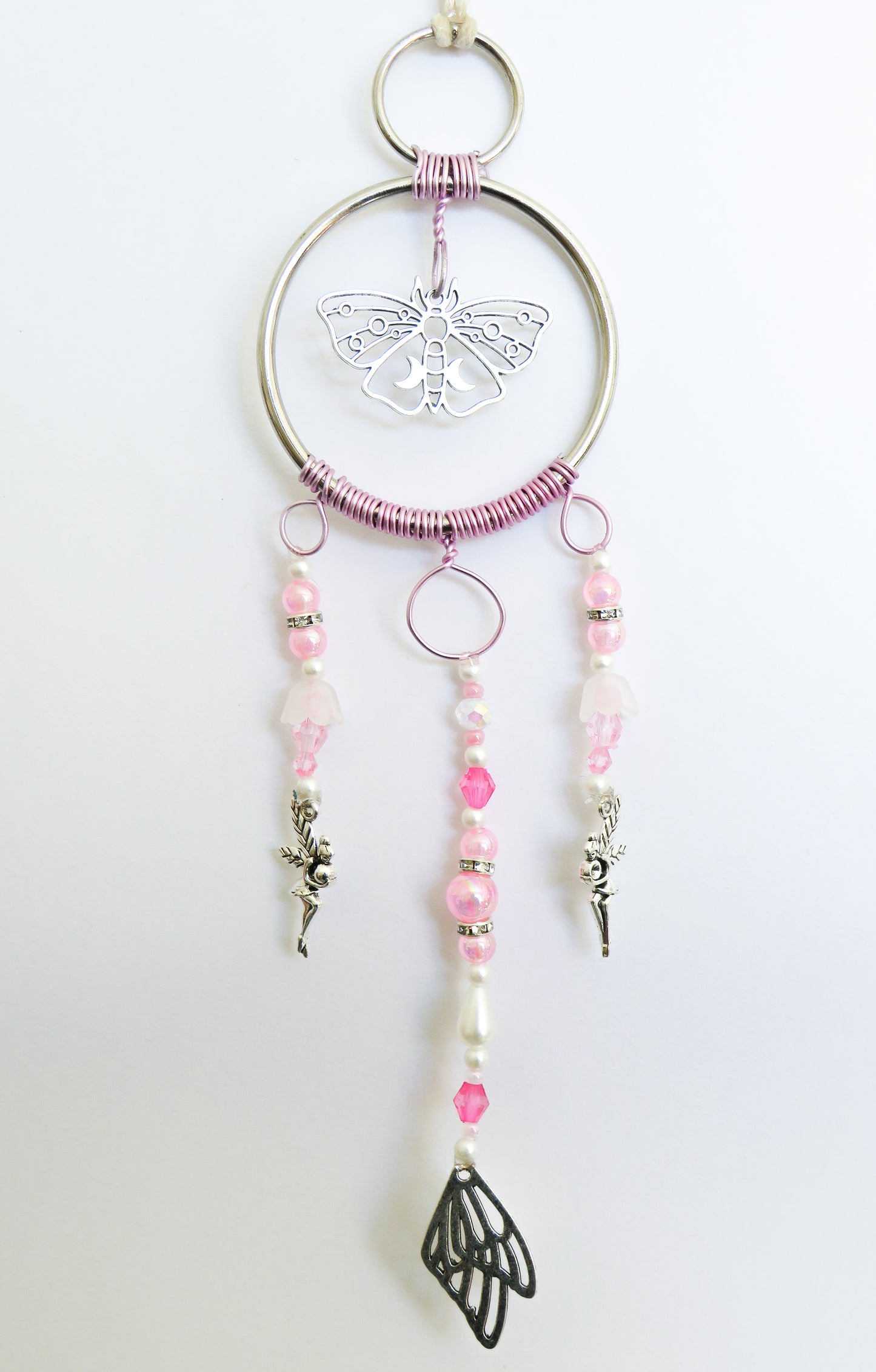 Fairy Dreams Suncatcher Pink