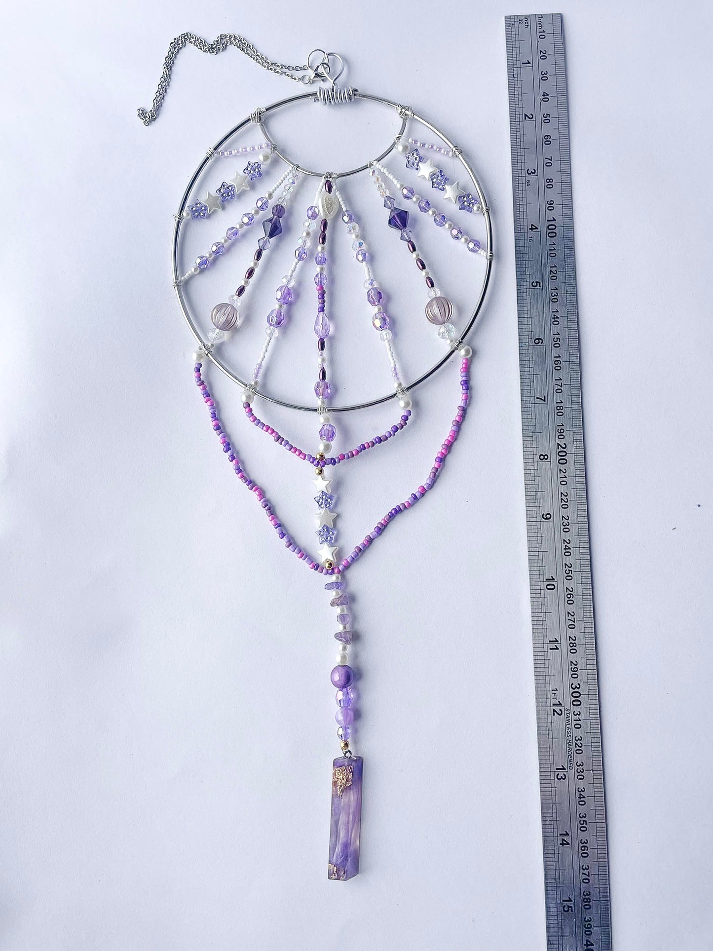 Suncatcher: Purple Bloom