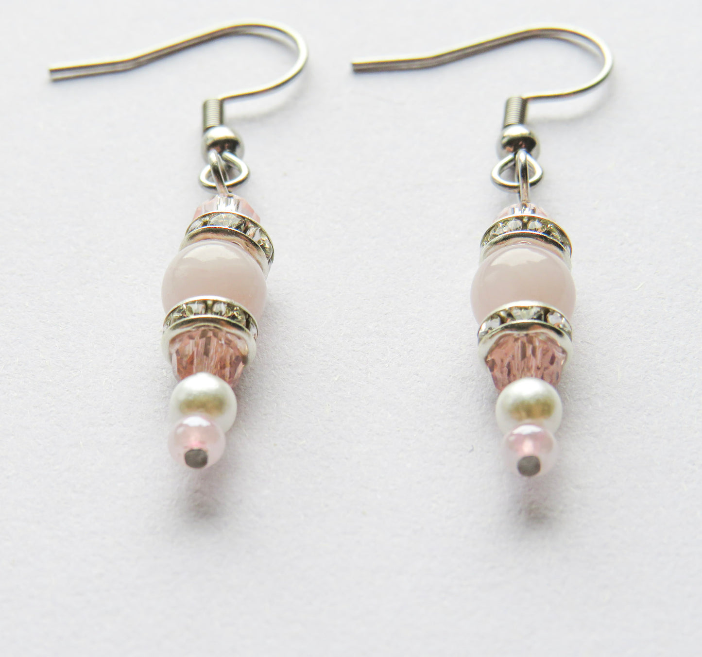 Rose Quartz Earrings