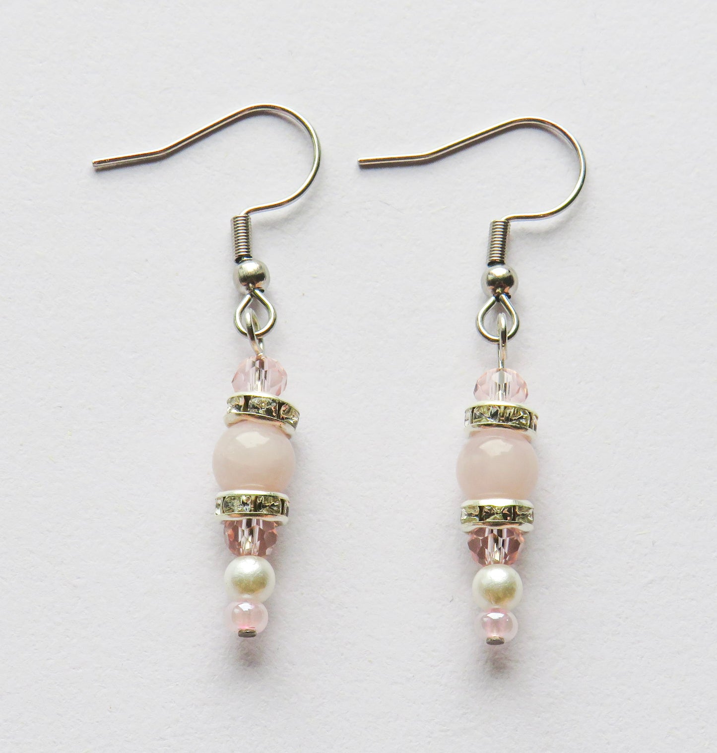 Rose Quartz Earrings