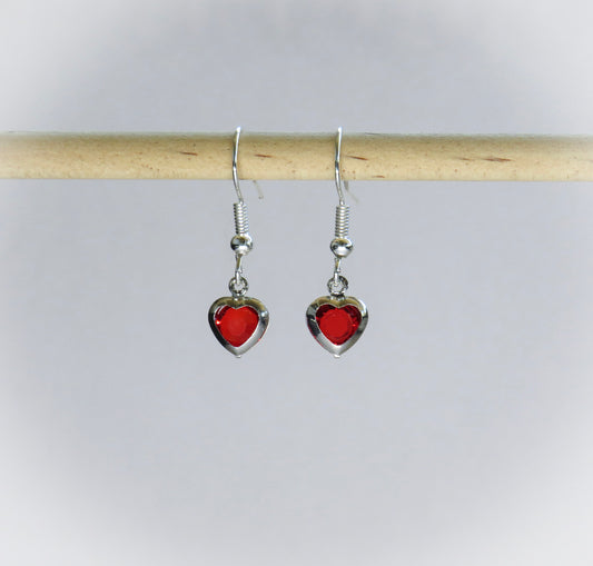 Mini Heart Earrings