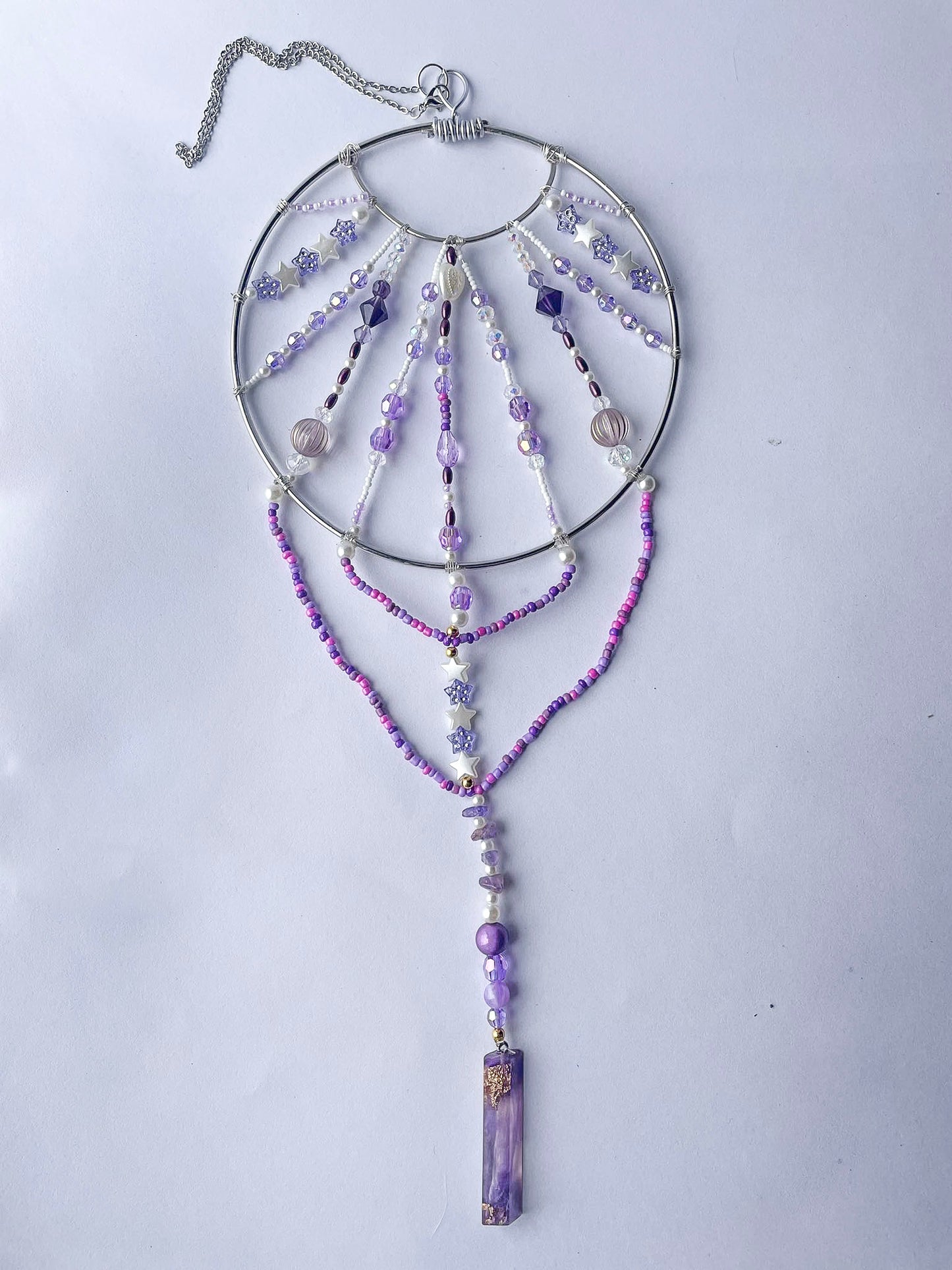 Suncatcher: Purple Bloom