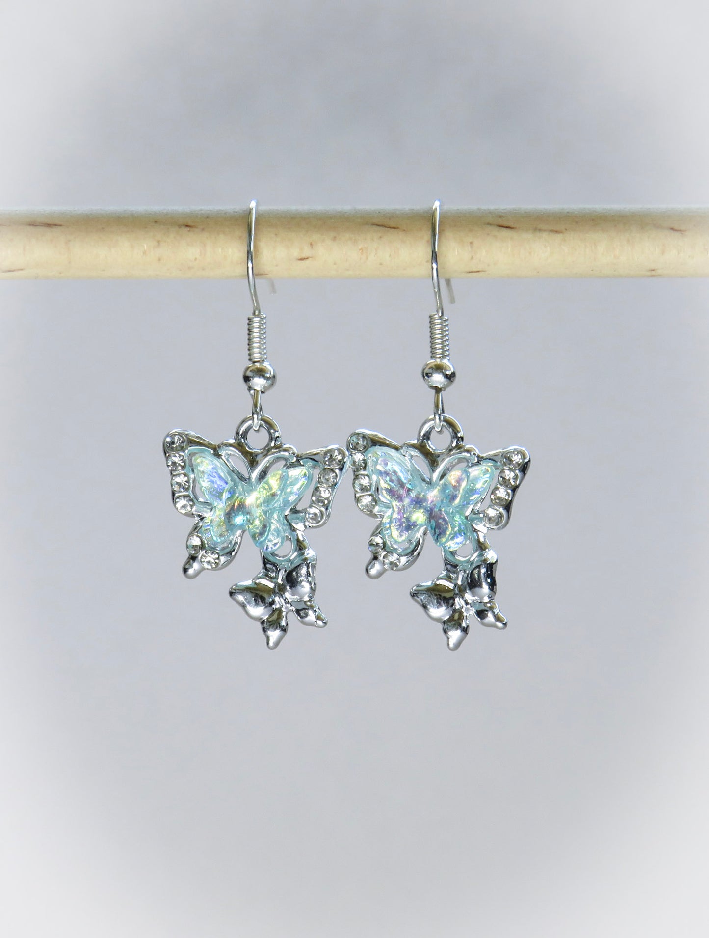 Sparkly Butterfly Earrings