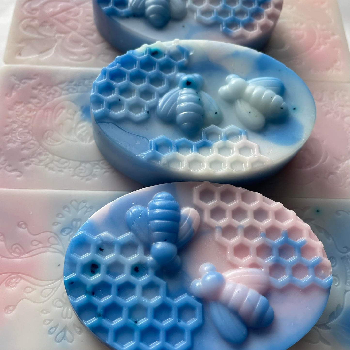 BlueBerry / Hibiscus Shea Butter Soap