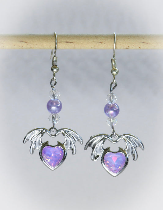 Heart Wings Earrings