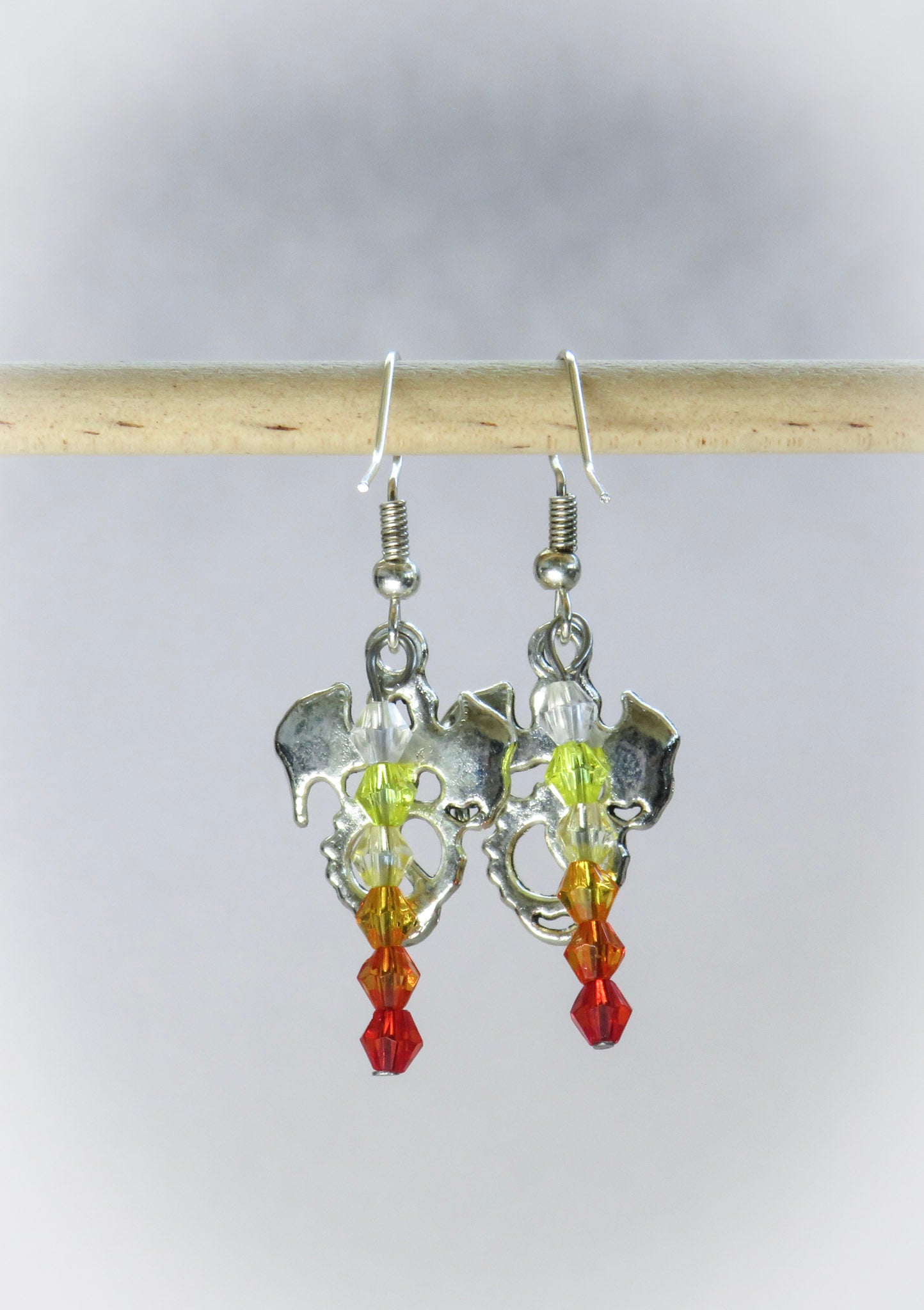 Fire Dragon Earring