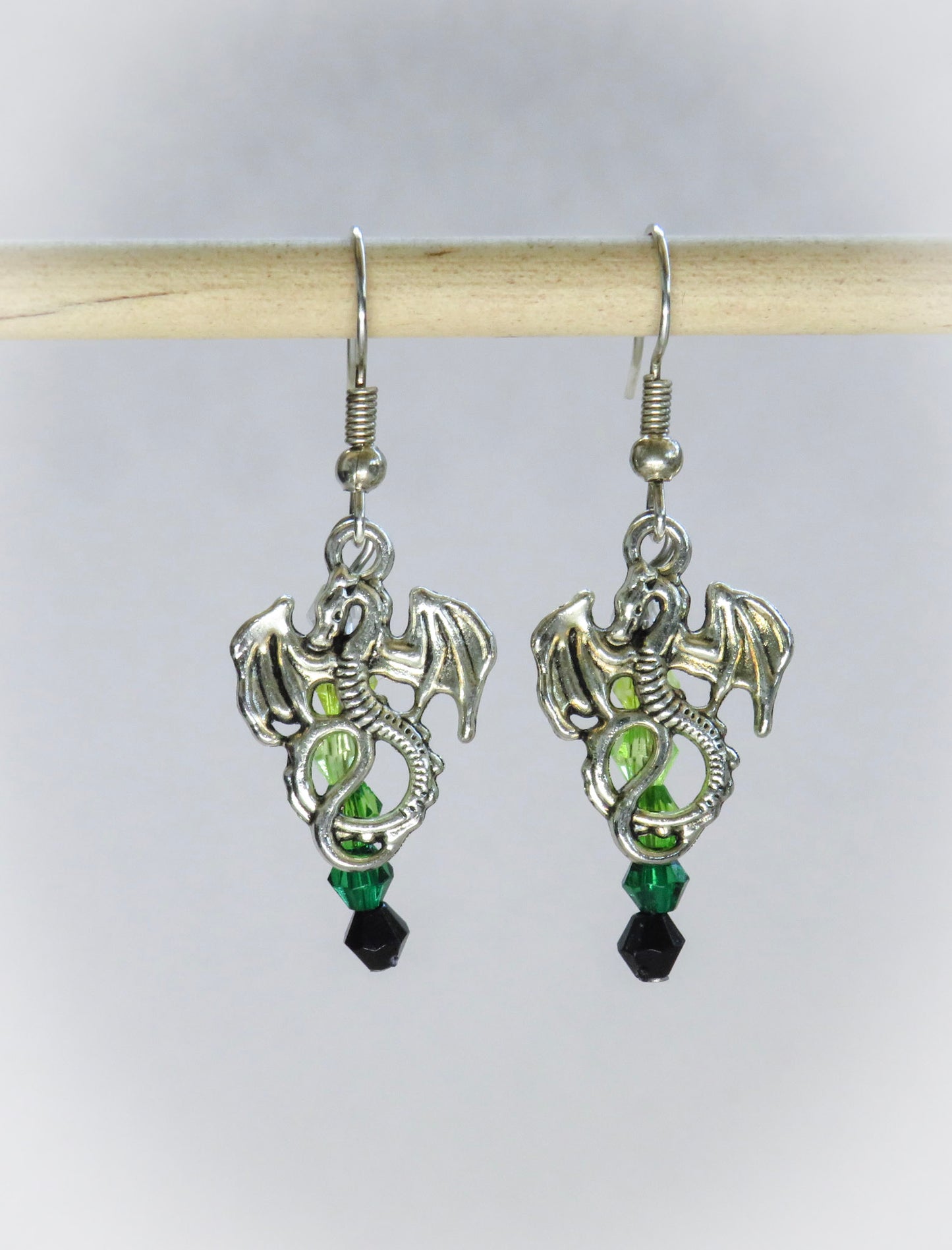 Earth Dragon Earring