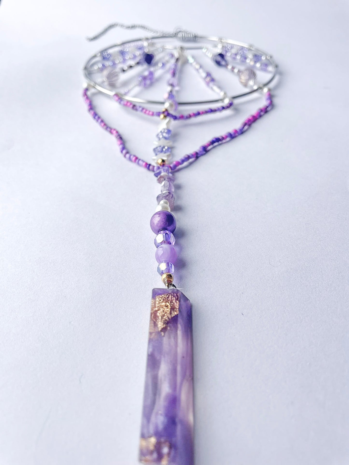 Suncatcher: Purple Bloom