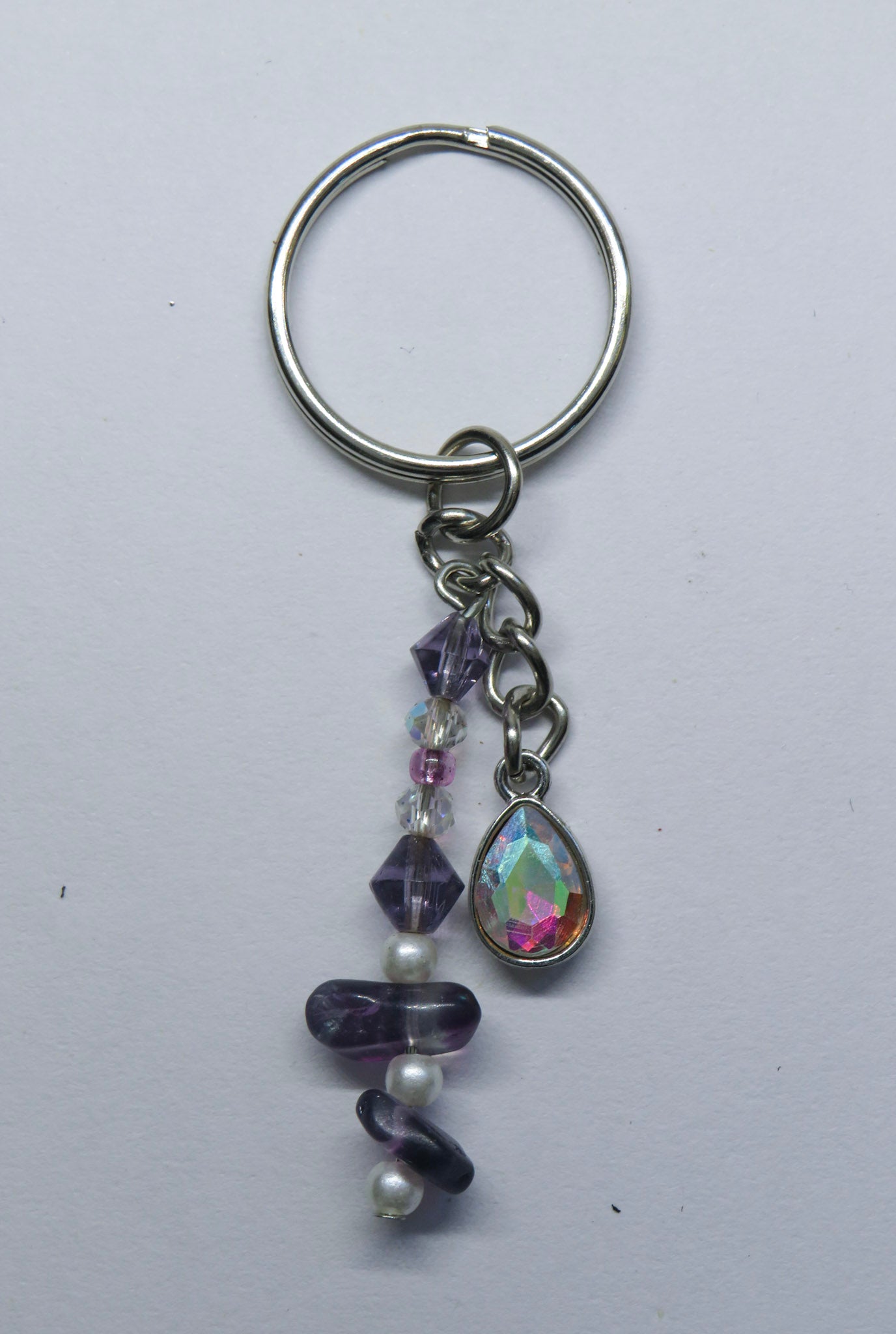 Crystal Beaded Keychain