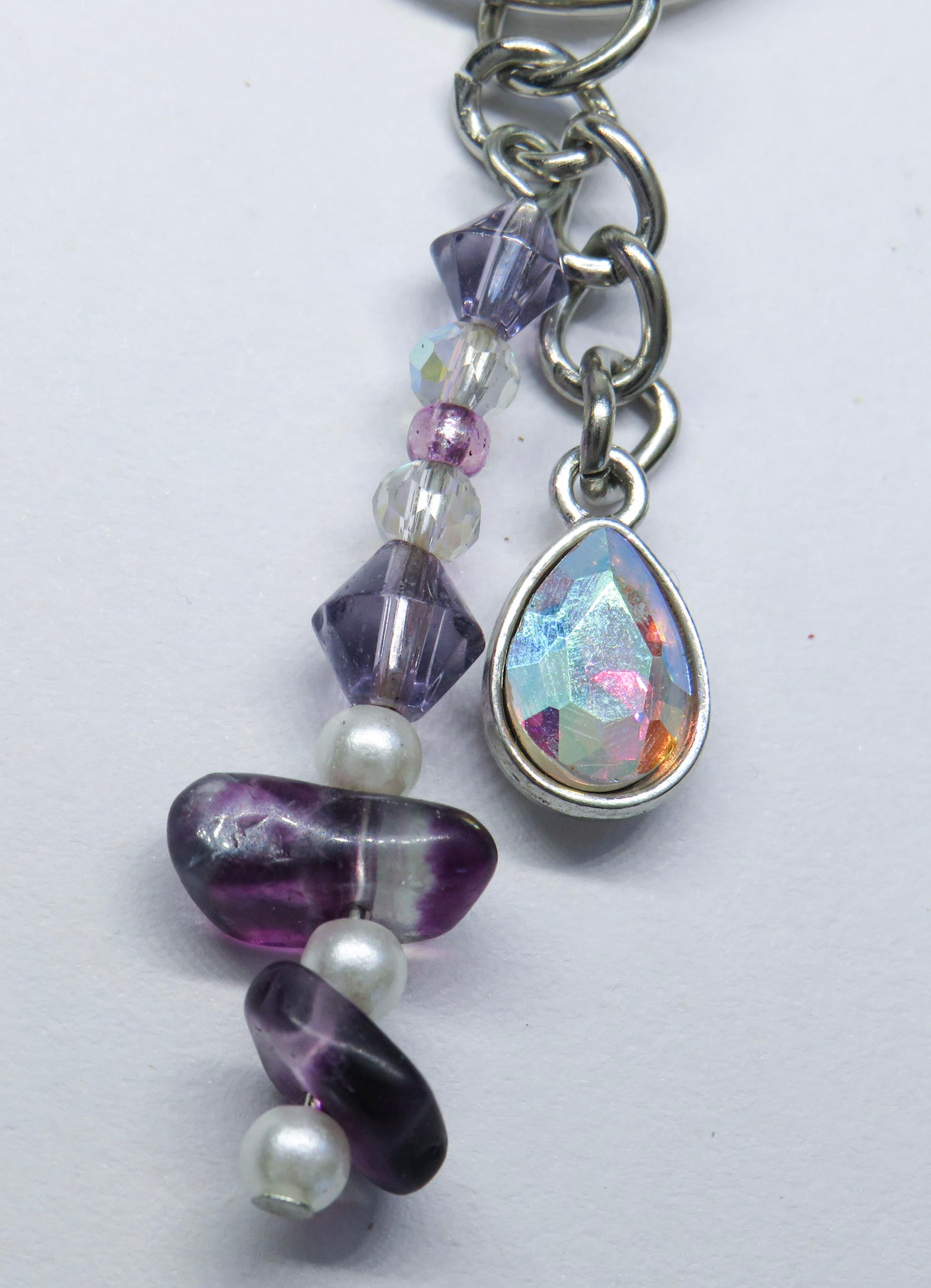 Crystal Beaded Keychain