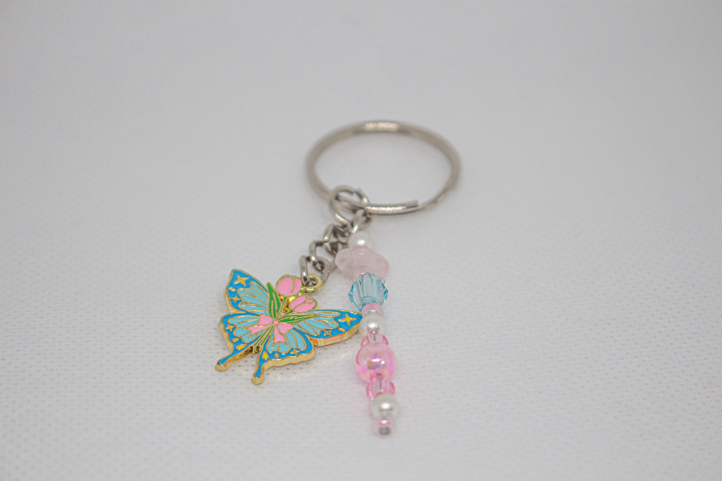 Butterfly Garden Keychain