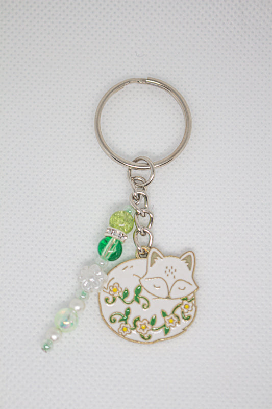Fox Garden Keychain