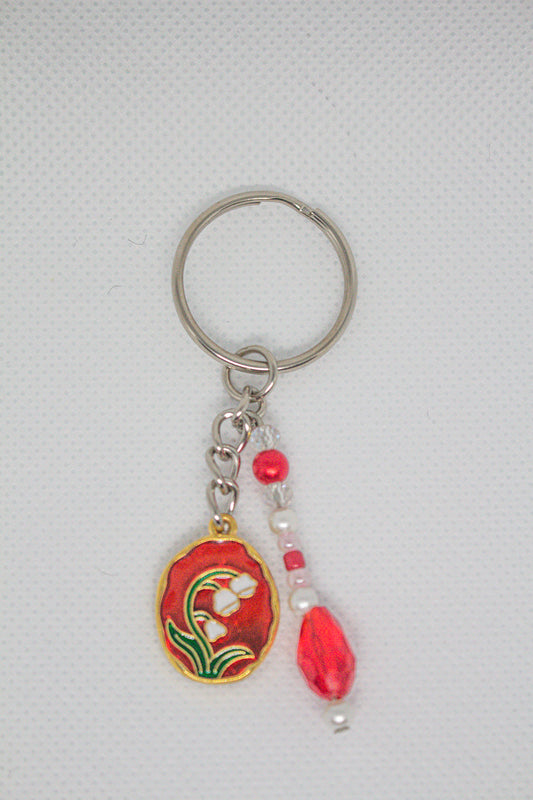 Flower Garden Keychain