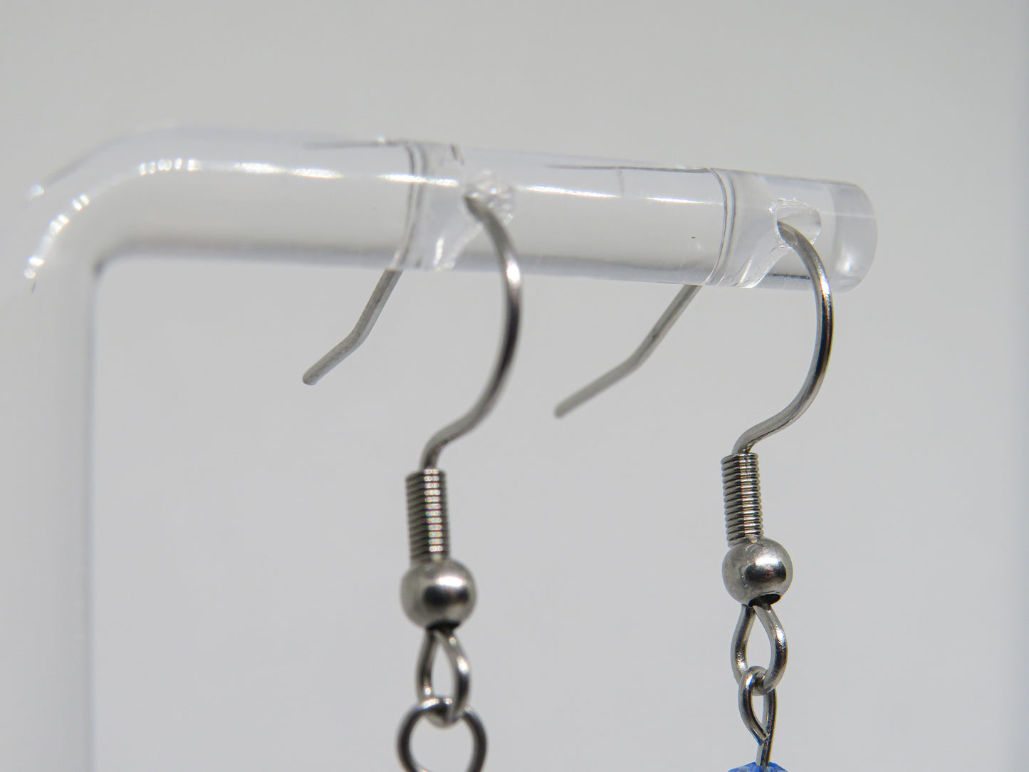 Aquamarine Crystal Earrings