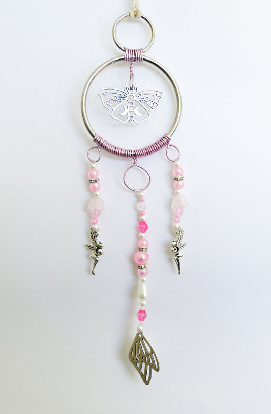Fairy Dreams Suncatcher Pink